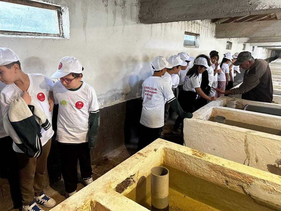 Lider Çocuk Tarım Kampı ile çocuklar keşfediyor