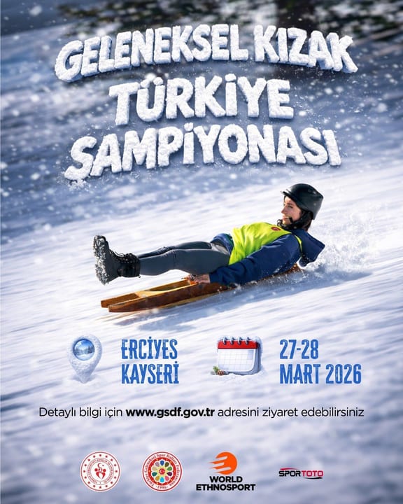 Erciyes, Geleneksel Kızak Türkiye Şampiyonası’na ev sahipliği yapacak