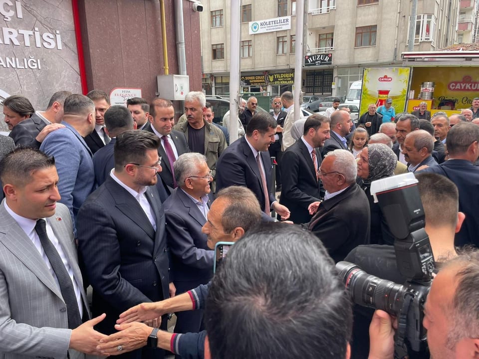 MHP’de bayramlaşma programı gerçekleştirildi