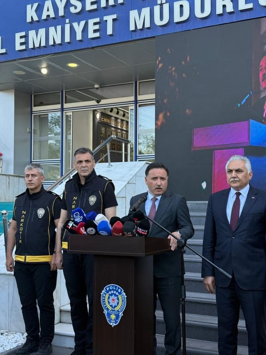 Kayseri'de tarihi uyuşturucu operasyonu