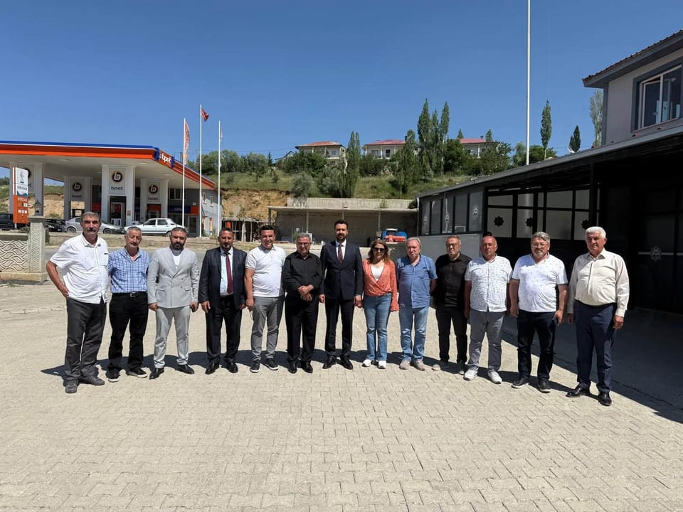 CHP İl Başkanı Marzıoğlu ve CHP ilçe başkanları Sarız'da buluştu