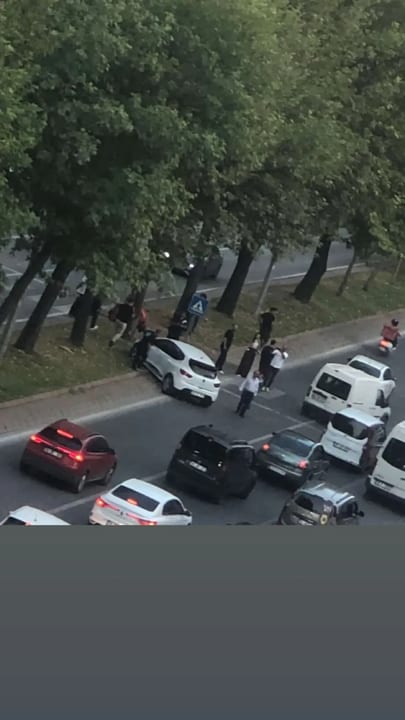 Kayseri Tuna Caddesinde kaza meydana geldi