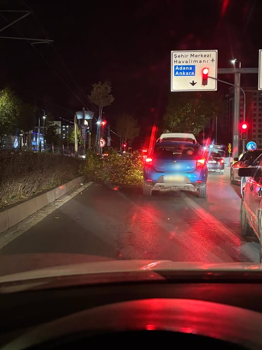 Doğu Terminali Tramvay Durağı'nda Ağaç Yola Devrildi