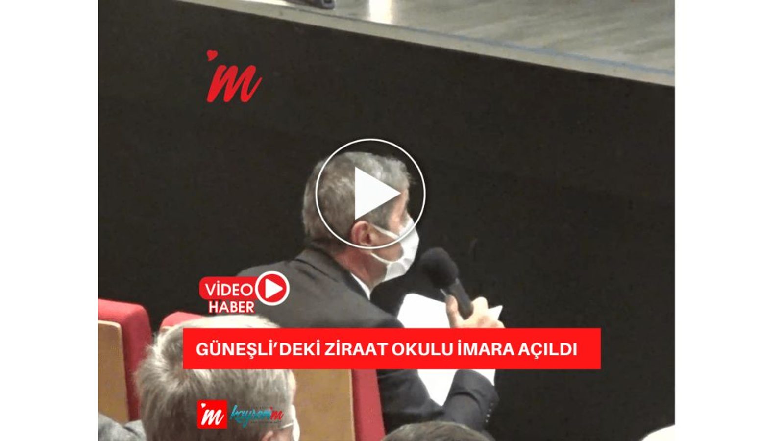 Güneşli’deki Ziraat Okulu İmara Açıldı