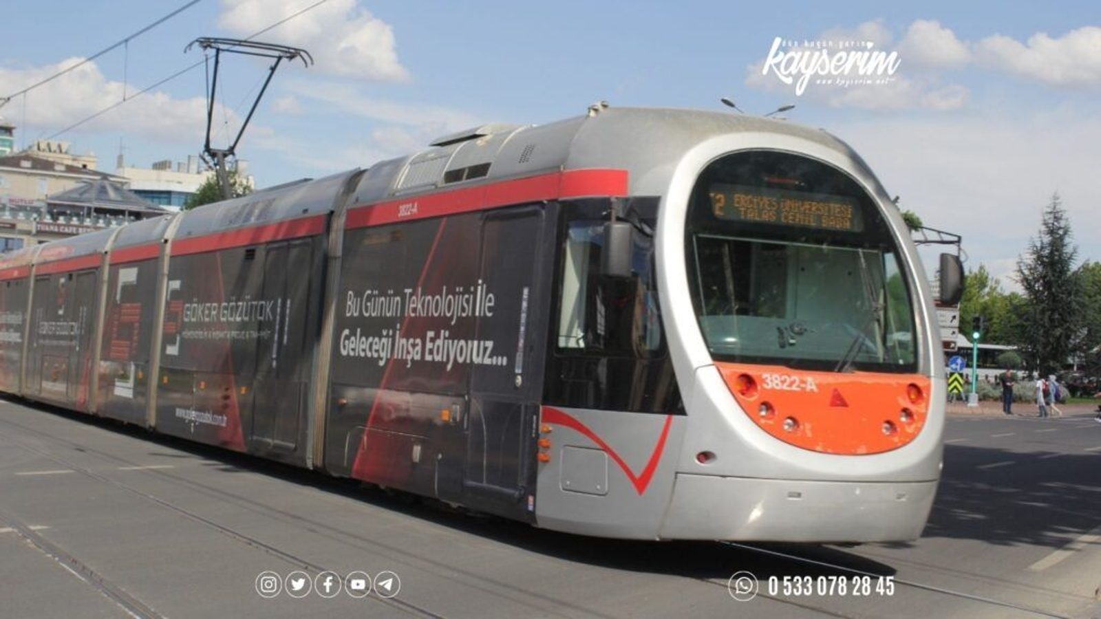 Kayseri Meydanda Tehlikeli Kestirme Bitti: Raylara Demir Set!