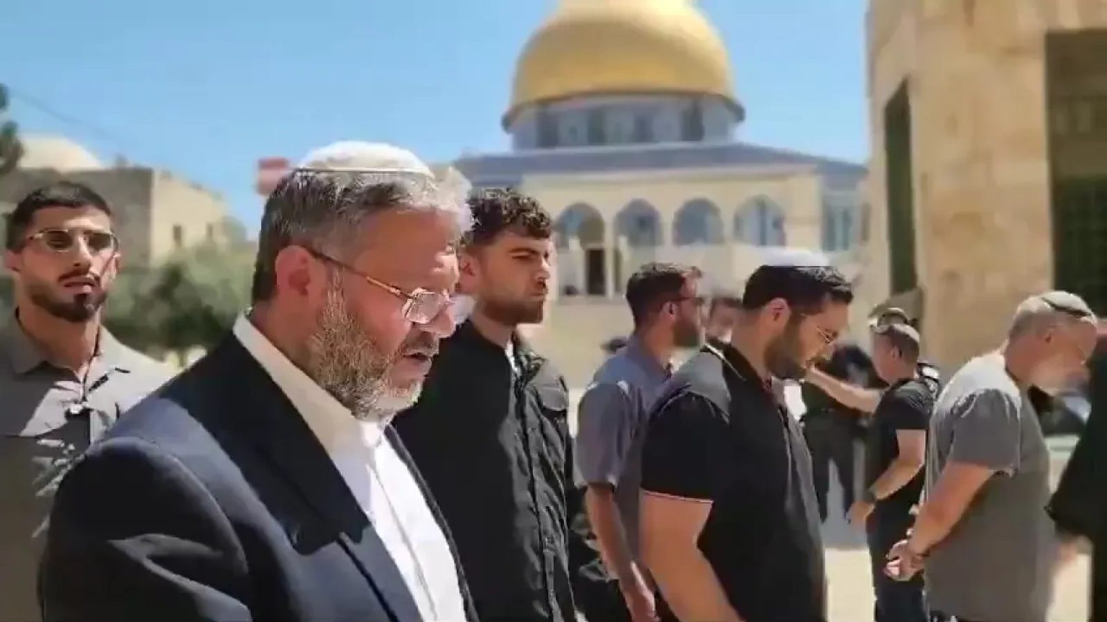İsrailli Bakan Ben Gvir’in Mescid-i Aksa baskınına tepki yağdı