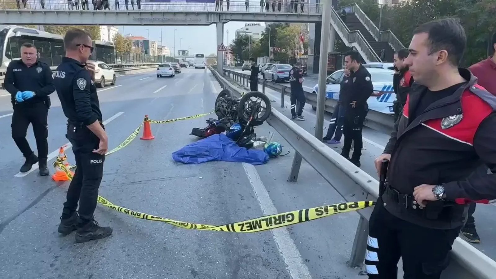 Avcılar'da motosiklet kazası: 1 ölü
