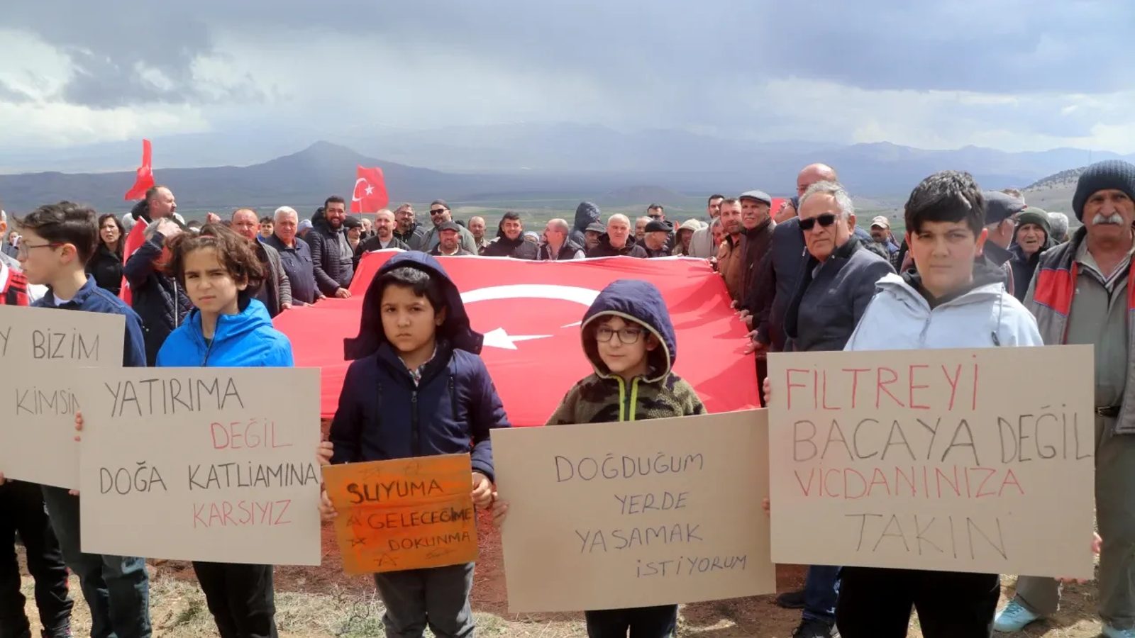 Köylülerden ‘biyokütle enerji santrali’ eylemi