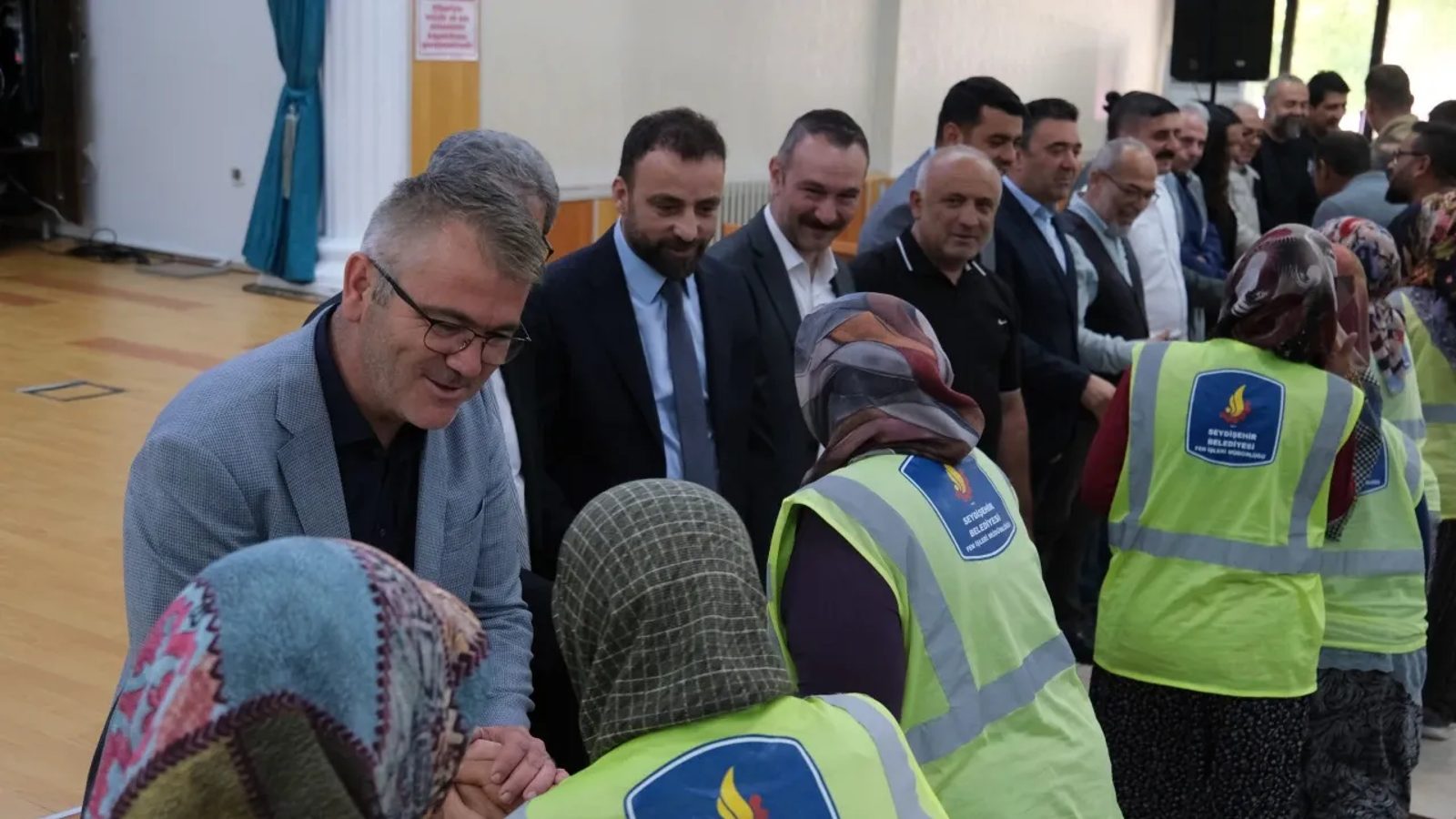 Seydişehir'de bayramlaşma programı yapıldı