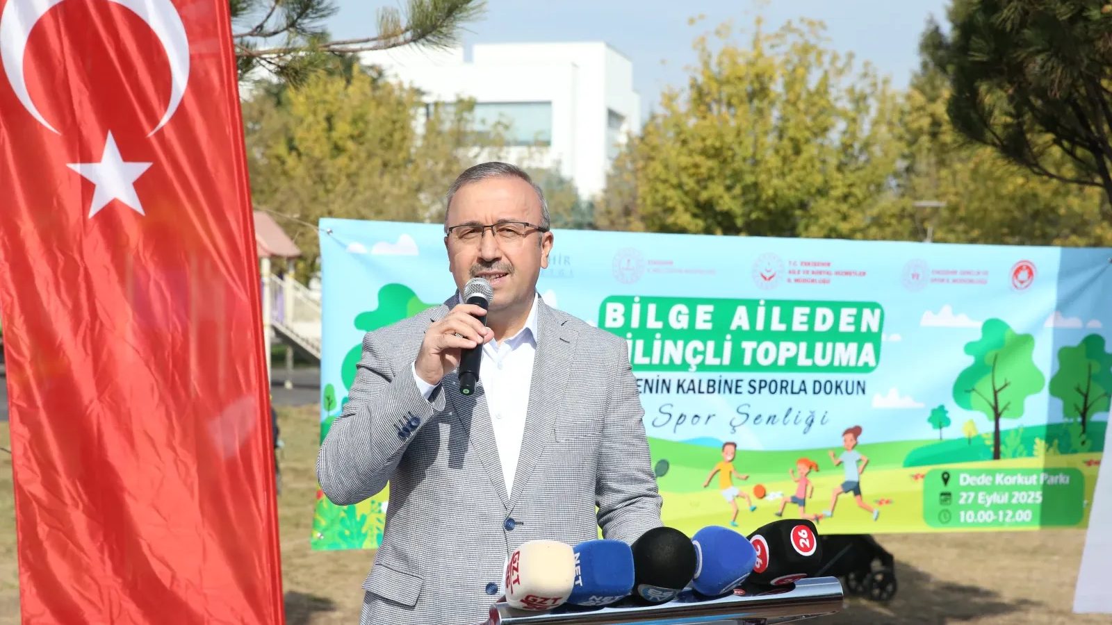Eskişehir'de "Bilge Aileden Bilinçli Topluma Spor Şenliği" düzenlendi
