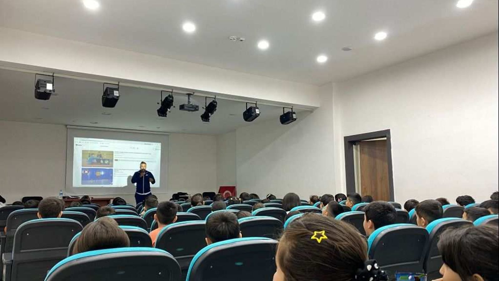 Kayseri Gençlik ve Spor İl Müdürlüğü’nce okullarda yetenek taraması sürüyor