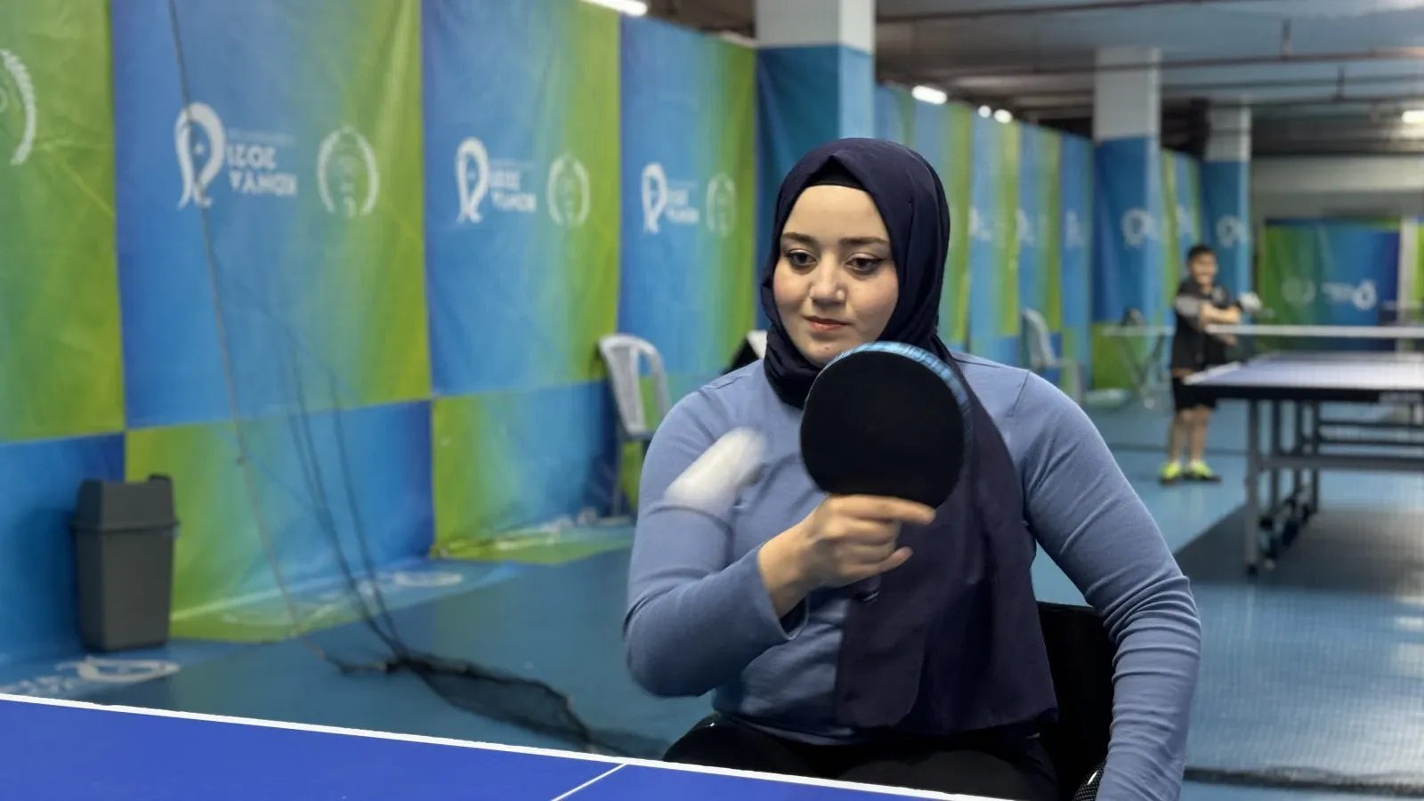 Yeni başladığı para masa tenisinde Türkiye üçüncüsü olan Hatice hedef yükseltti