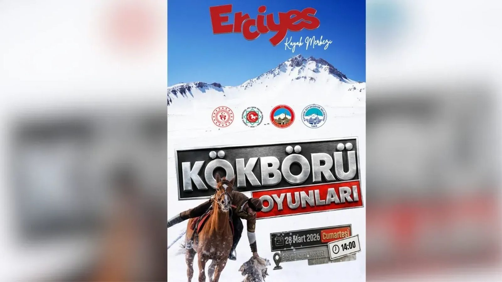 ‘Kökbörü Oyunları Erciyes 2026’ Erciyes Dağı’nda düzenlenecek