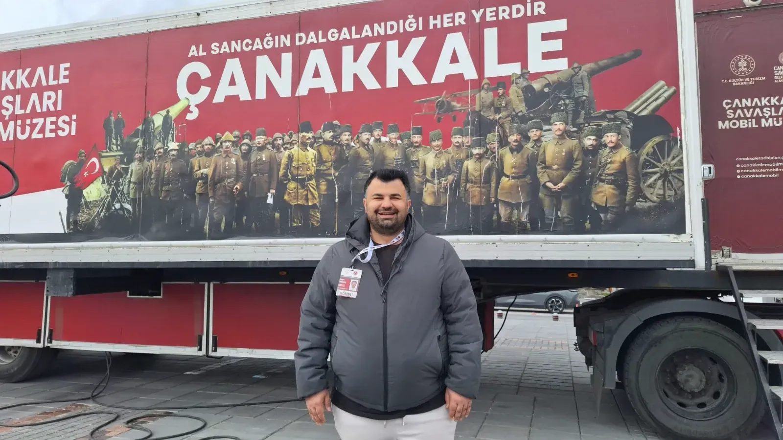 Kayseri’de Çanakkale Savaşları Mobil Müzesi ziyaretçilerle buluştu
