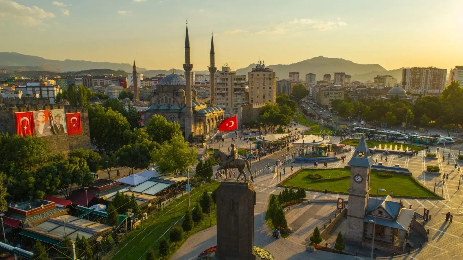 Kayseri’de hafta içi: Parçalı bulutlu