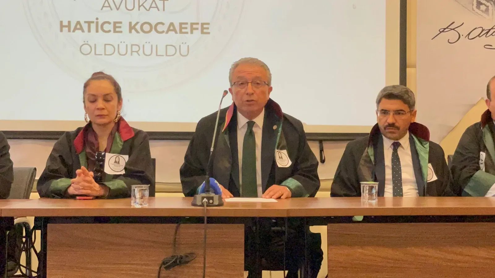 Kayseri Barosundan genç avukatın silahlı saldırı sonucu öldürülmesine tepki
