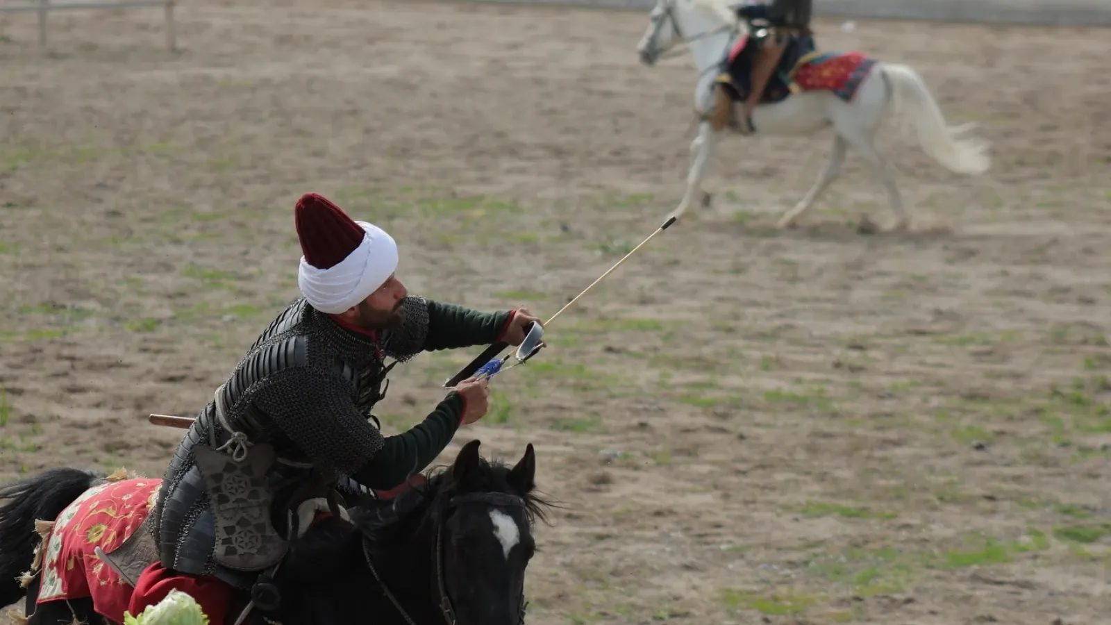 Kayseri'de "Erciyes'in Gölgesinde Geleneksel Atlı Spor Gösterisi" yapıldı
