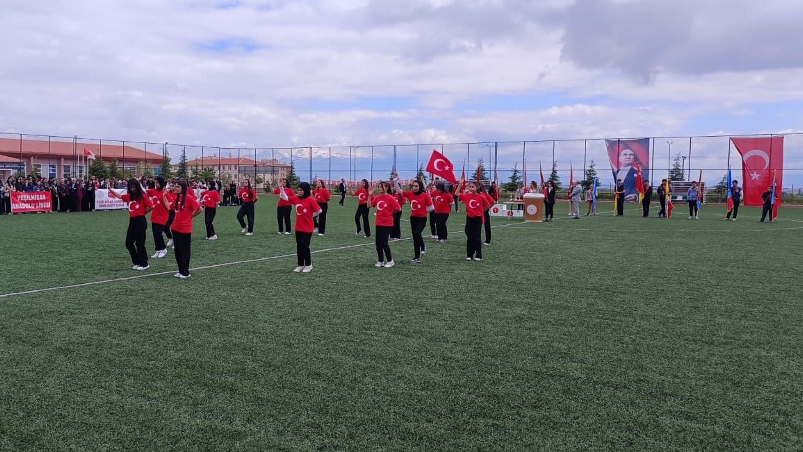 Yeşilhisar’da 19 Mayıs coşkuyla kutlandı