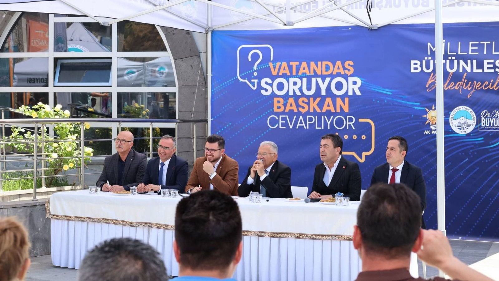 Başkanlar, Bünyan’da vatandaşları dinledi