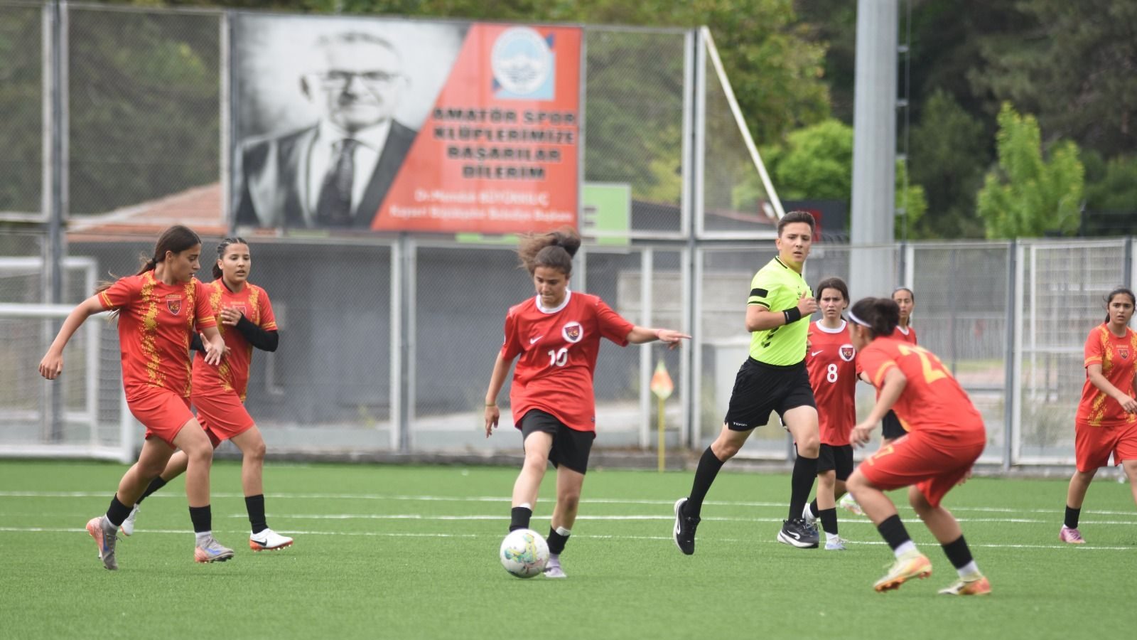 Kayseri U15 ve U13 Kızlar Ligi başladı