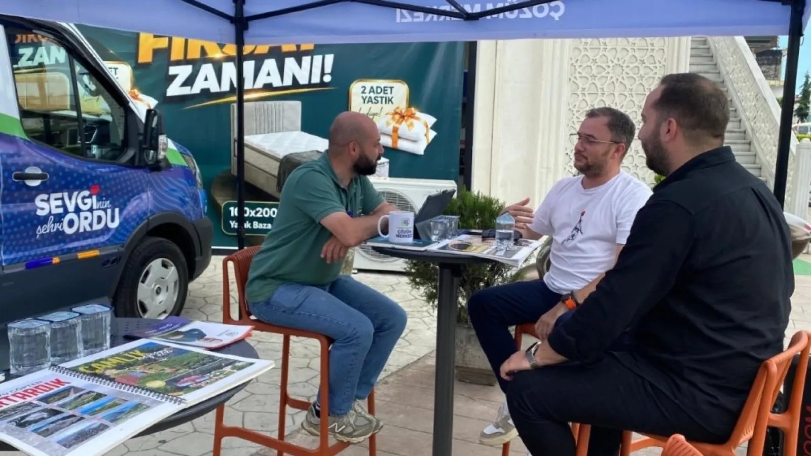 Ordu’da Çözüm Merkezi ilçe ziyaretlerini sürdürüyor