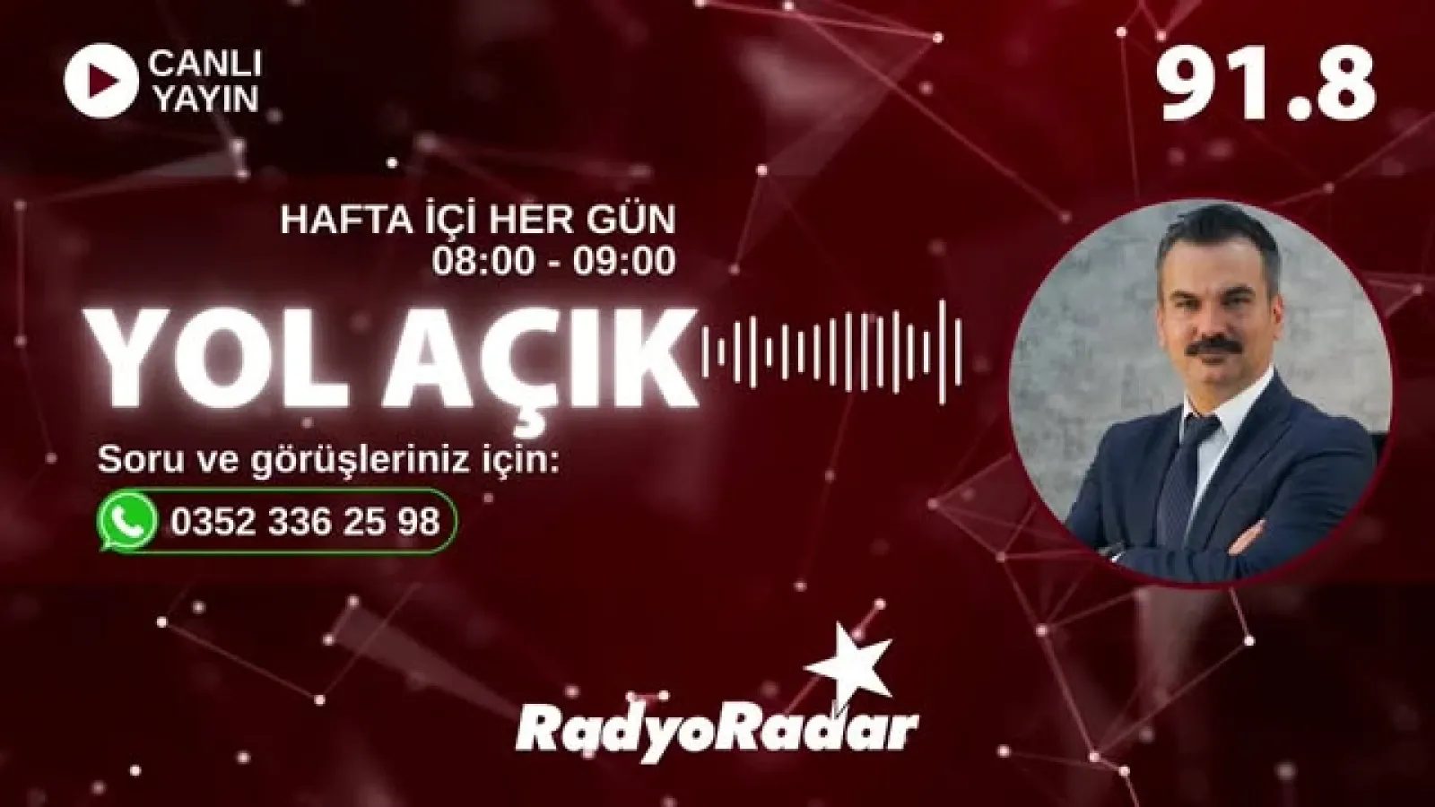 Mustafa Bayram'ın sunumuyla yol açık yayında