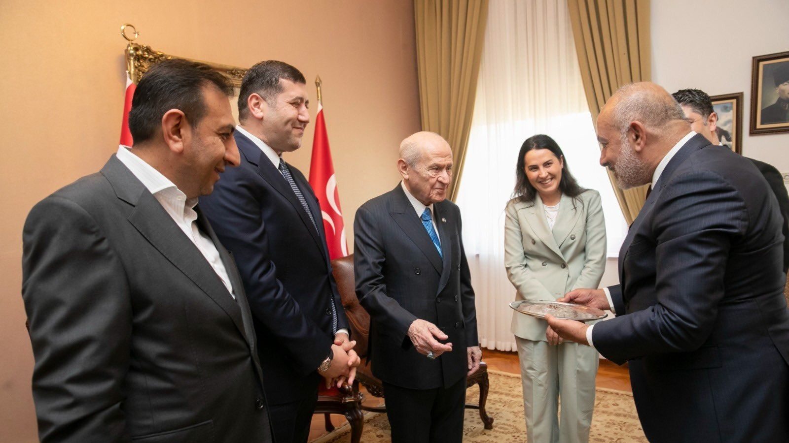 Bahçeli'yi ziyaret ettiler