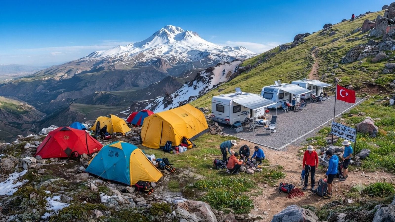 Erciyes Sadece Kışın Değil, 4 Mevsim Tatil Rotası!
