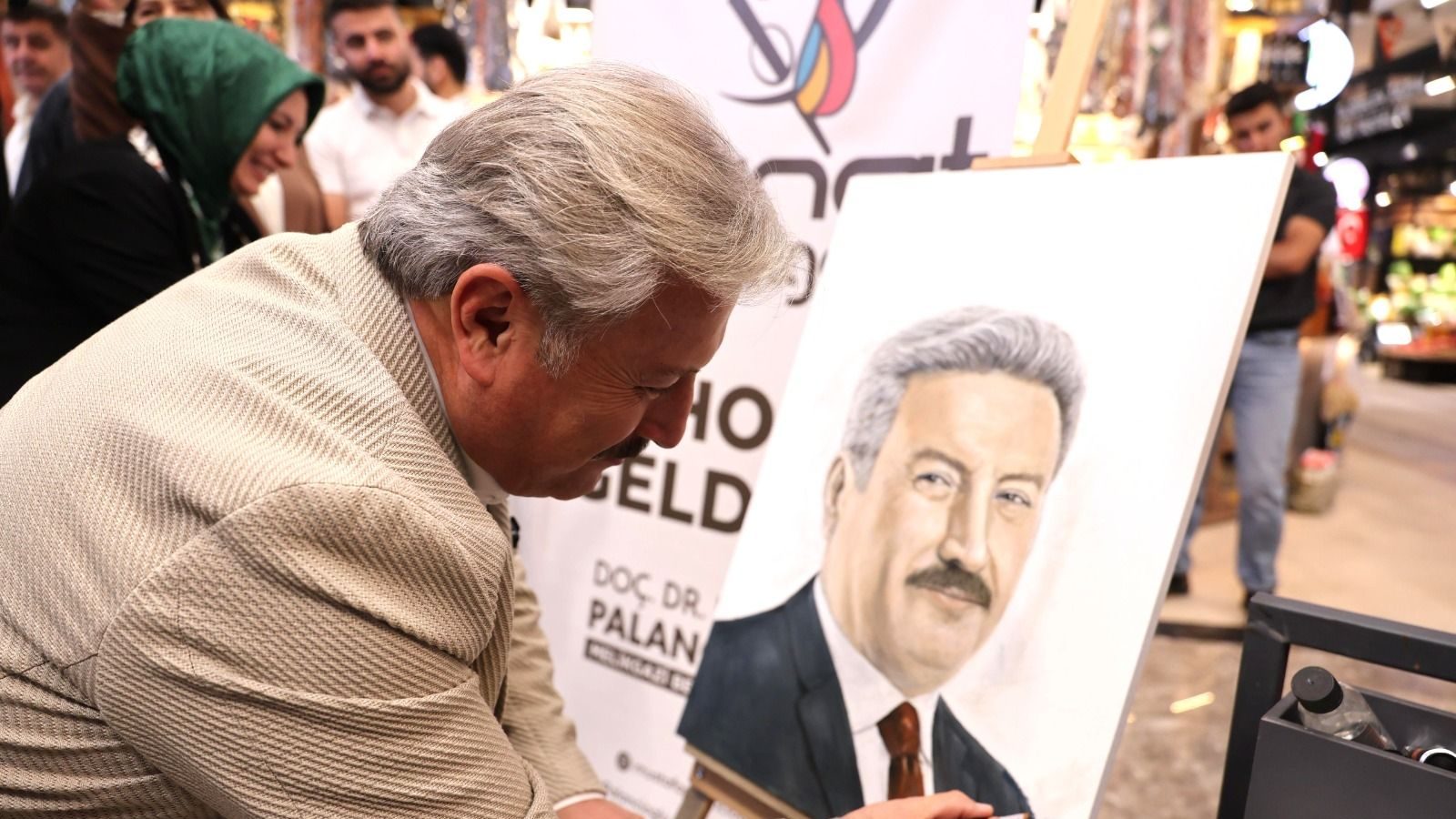 Sanat Melikgazi’nin bir yıllık emeği Çarşı Melikgazi’de görücüye çıktı