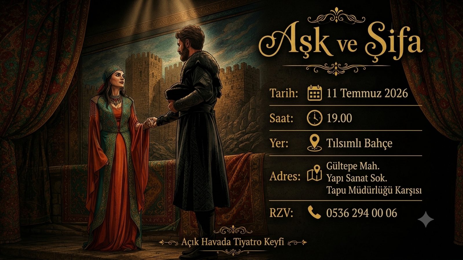 Bu konu Türk tarihinde ilk defa senaryolaştırılıyor