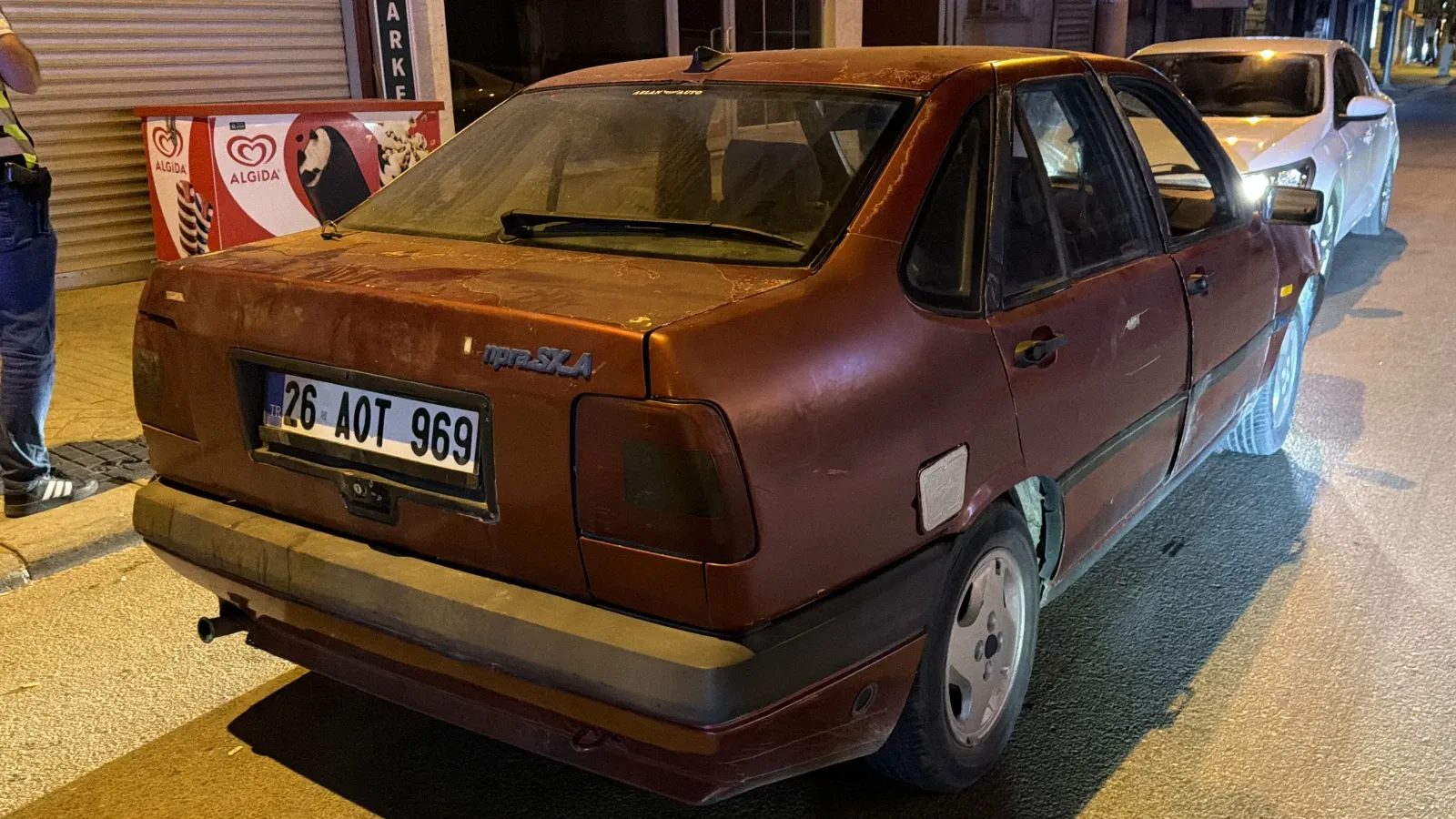 Eskişehir'de polisin "dur" ihtarına uymayan sürücü kovalamaca sonucu yakalandı