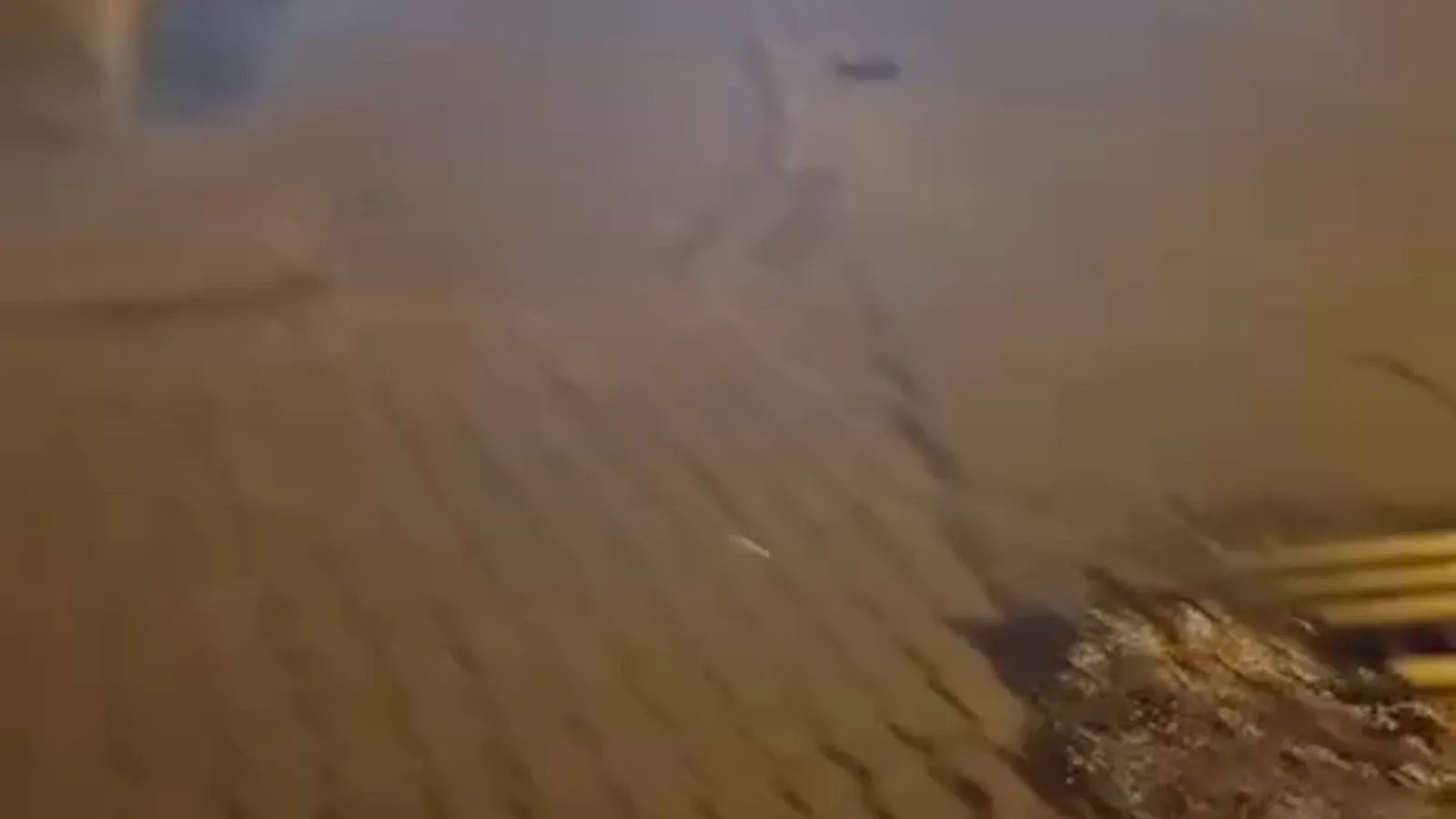 Erkilet İtfaiye arkasındaki parkta su borusu patladı