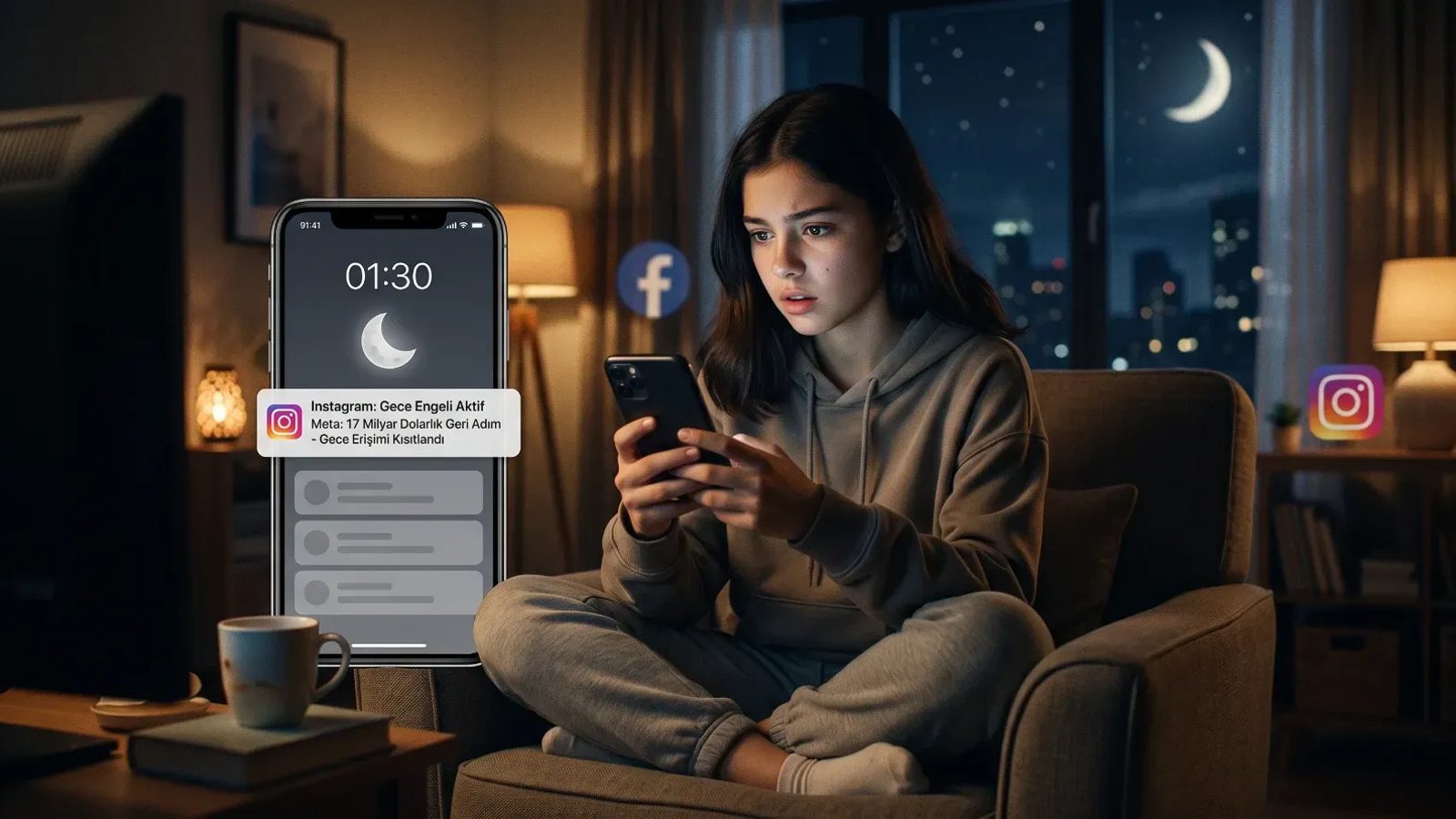 Facebook ve Instagram'da: Gençlere erişim engel geliyor