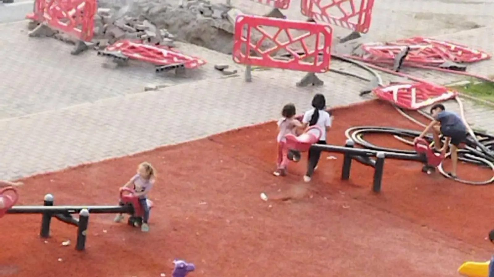 Kayseri'de çocuk parkında güvenlik endişesi