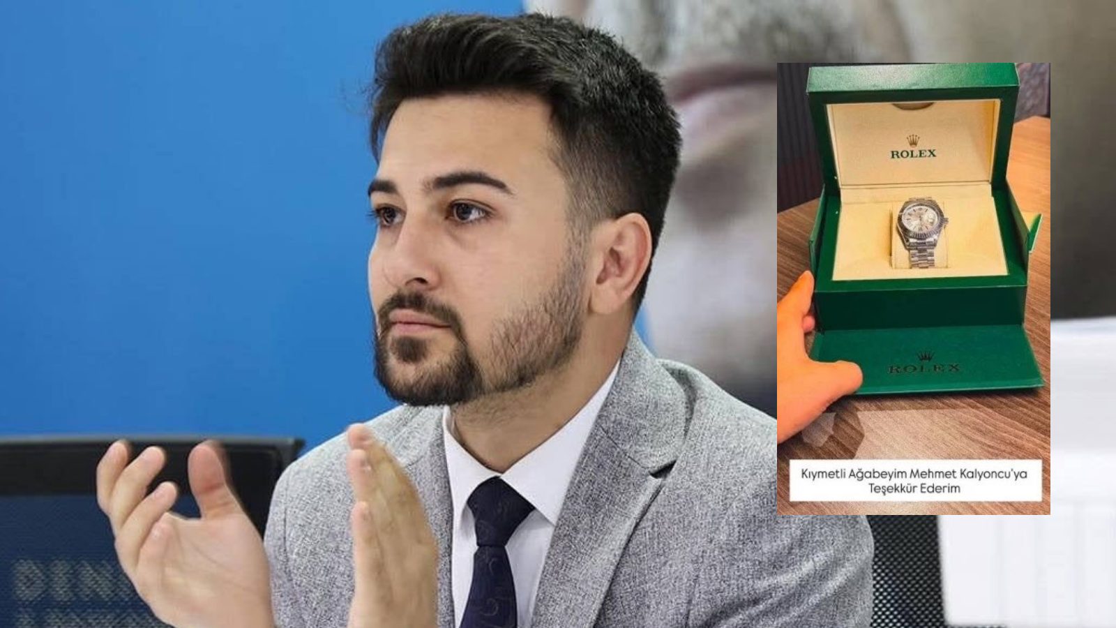 AK Partili başkan Rolex paylaşımı sonrası istifa etti