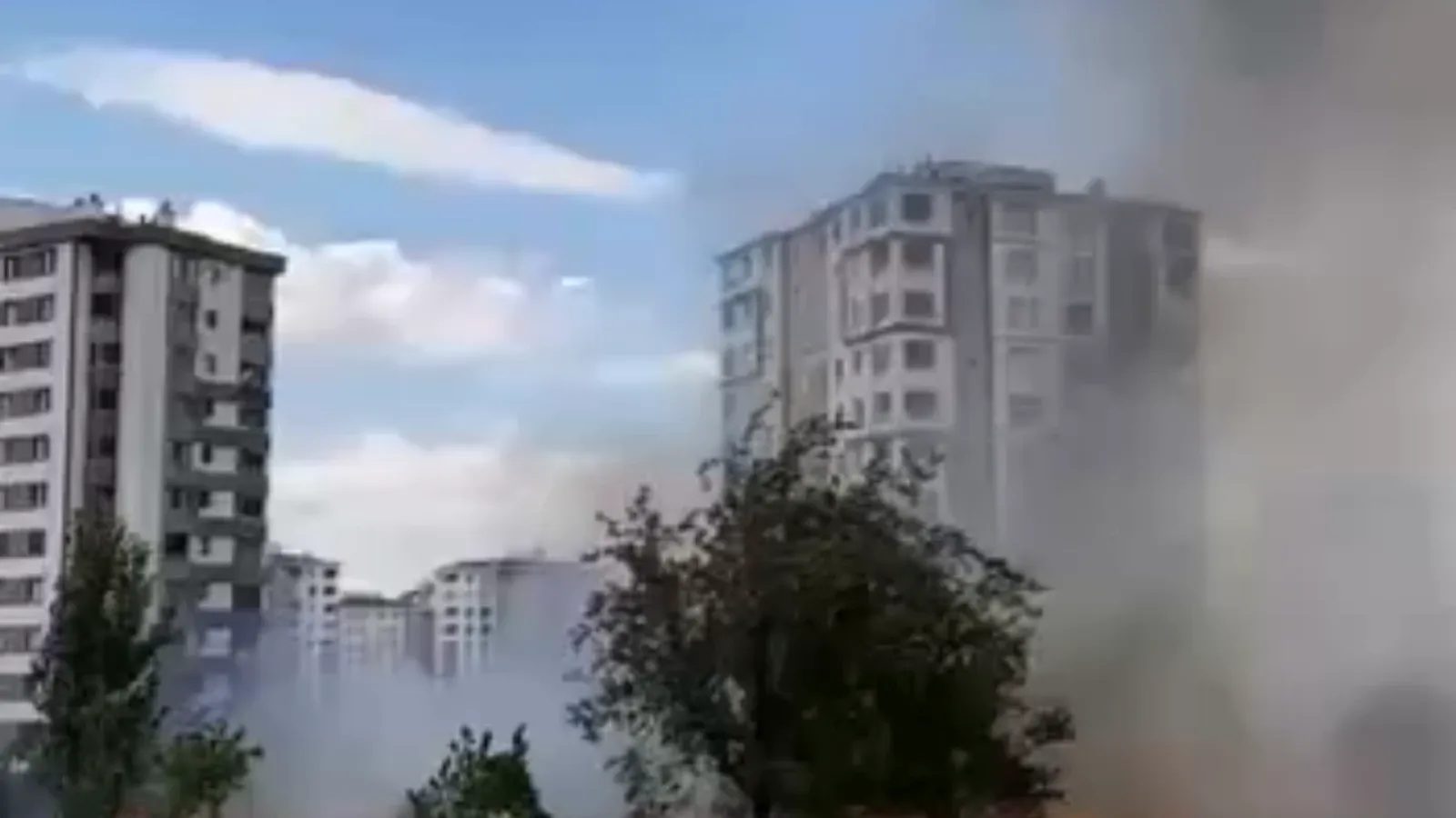 19 Mayıs Mahallesi'nde yangın çıktı
