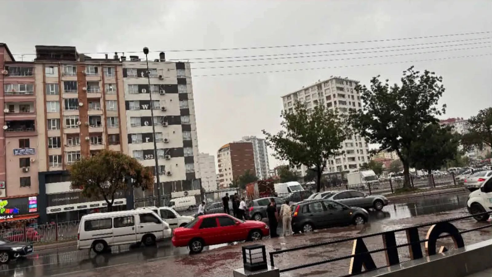 Tacettin Veli'de kaza meydana geldi