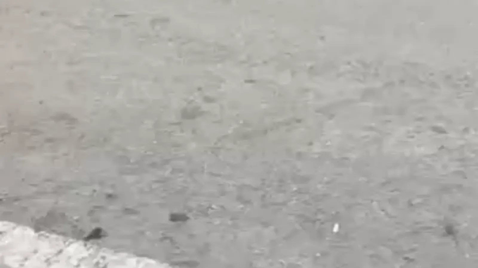 Talas Bahçelievler Rüzgarlı Caddesi'nde yol çöktü