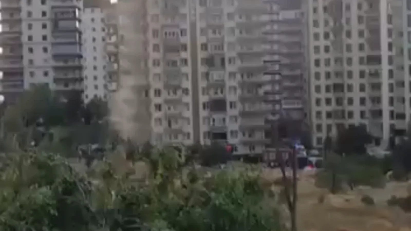 Talas Bahçelievler'de apartmanda yangın çıktı