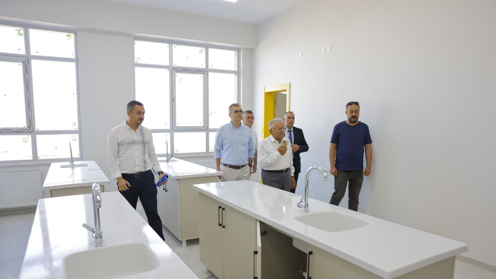 Gökkent Mahallesi’ndeki 16 derslikli okul yapım çalışmalarında sona gelindi
