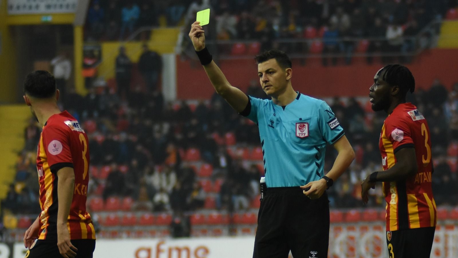 Fatih Karagümrük - Kayserispor maçını hakem Ozan Ergün yönetecek
