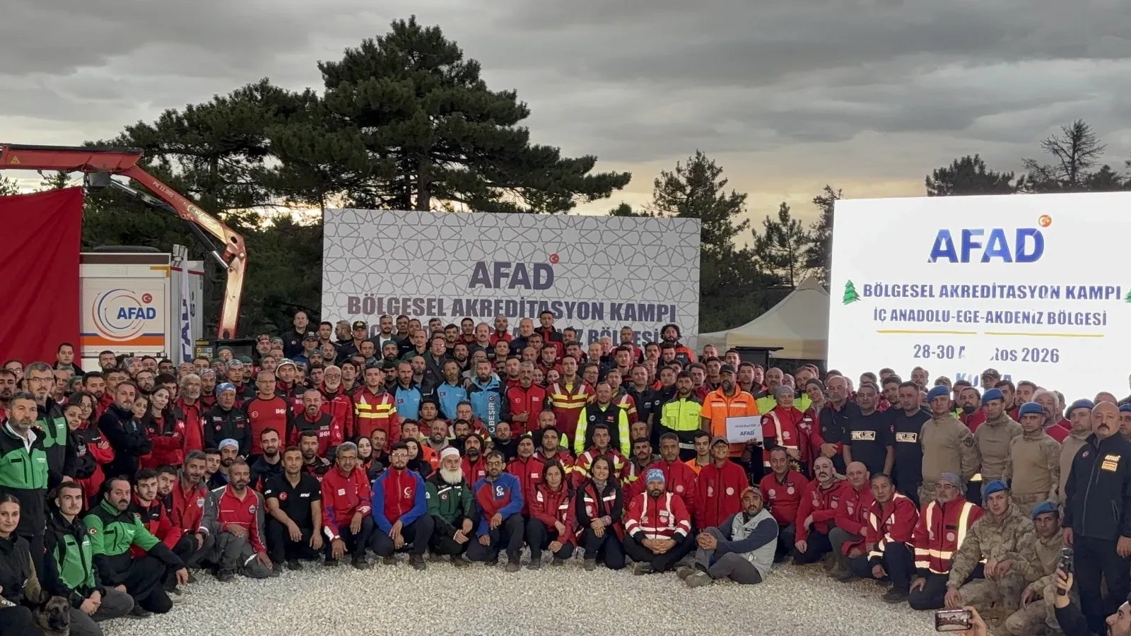 AFAD akreditasyon kamplarıyla ekibini güçlendiriyor