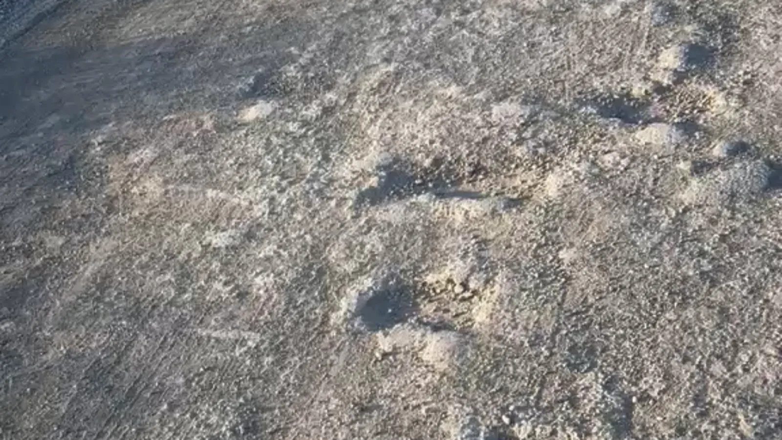 Reşadiye Mahallesi Dönmeç Caddesi'nde yol bozukluğu