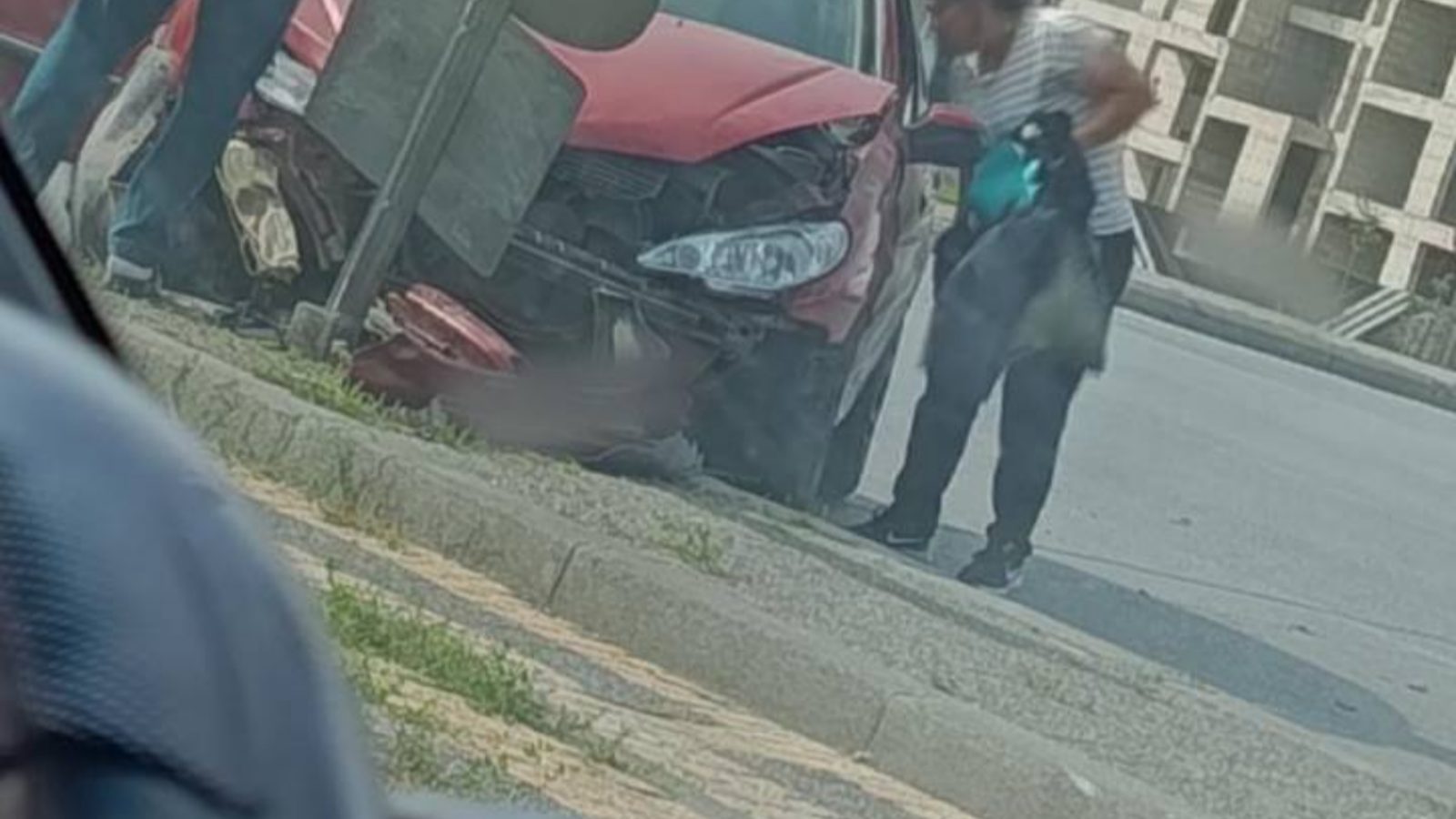 Yakut Mahallesi'nde kaza meydana geldi