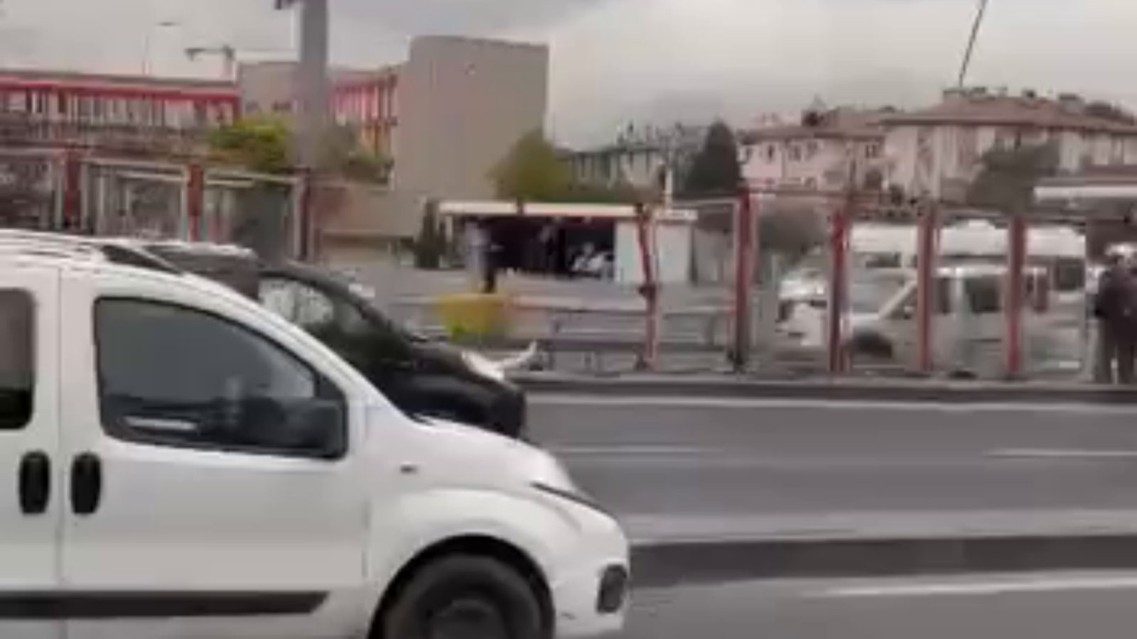 Çevreyolu'nda kaza