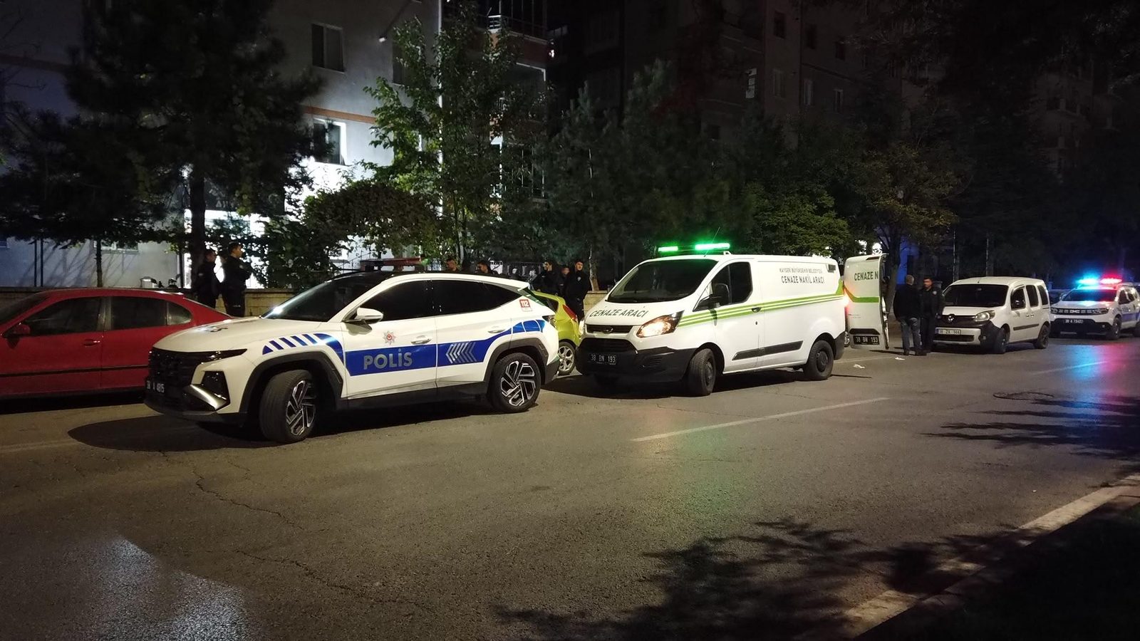 Melikgazi'de babasını öldüren şahıs hastaneye kaldırıldı