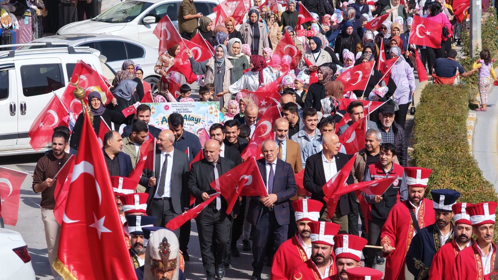 Yahyalı'da Amin Alayı ve Bed'-i Besmele töreni yapıldı