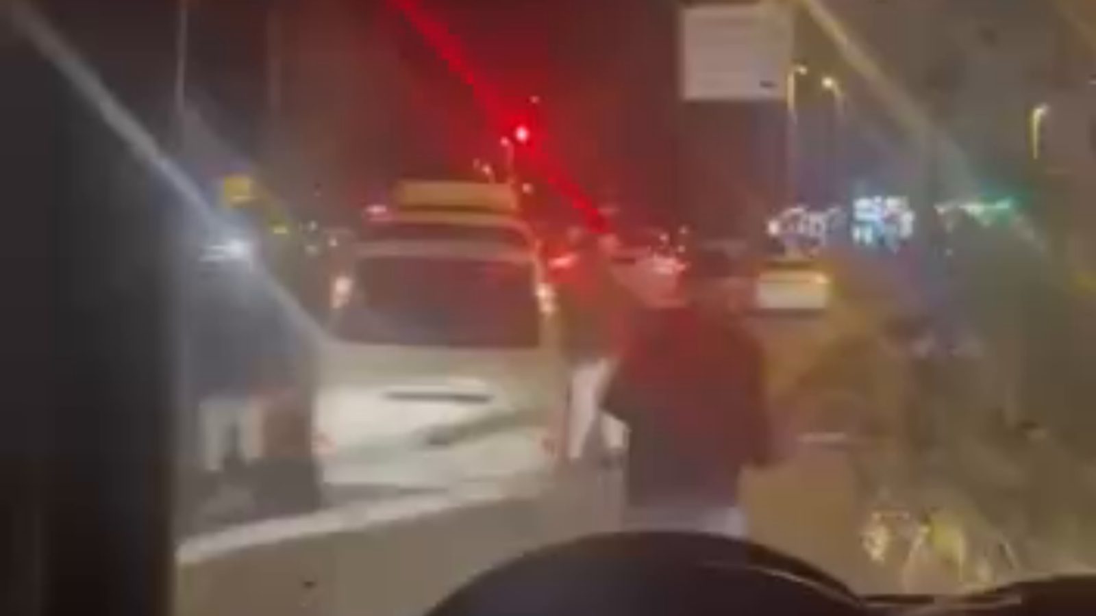 Doğu Terminali'nde rüzgârla devrilen ağaca vatandaşlar müdahale etti