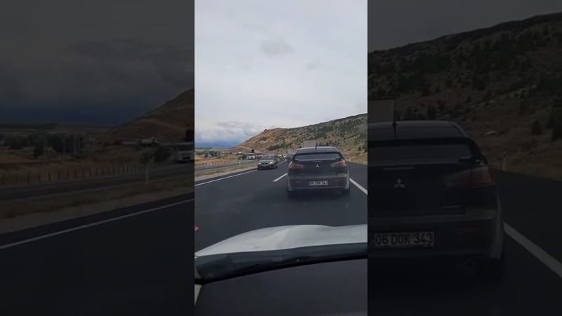 Kayseri-Ankara yolunda trafik yoğunluğu 1