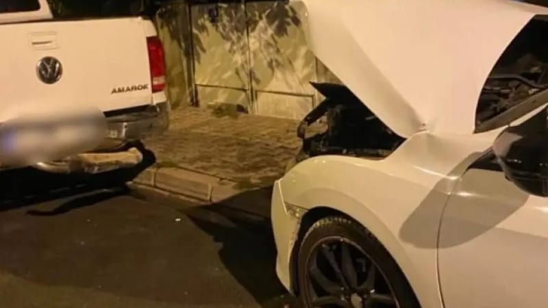 Yeşil Mahalle'de trafik kazası 1